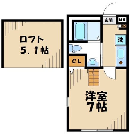 エルヴールIIの物件間取画像